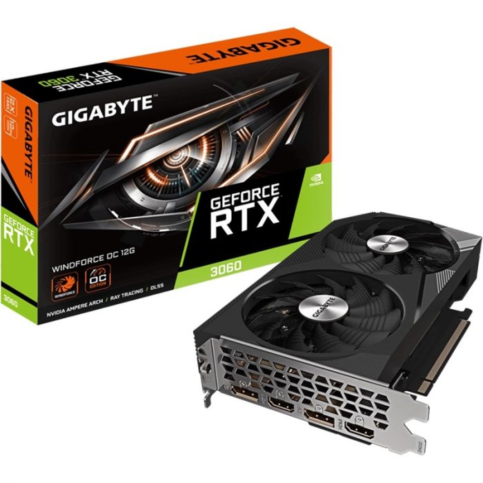 Tarjeta Gráfica Gigabyte RTX 3060 WINDFORCE OC 12 GB - Imagen 1