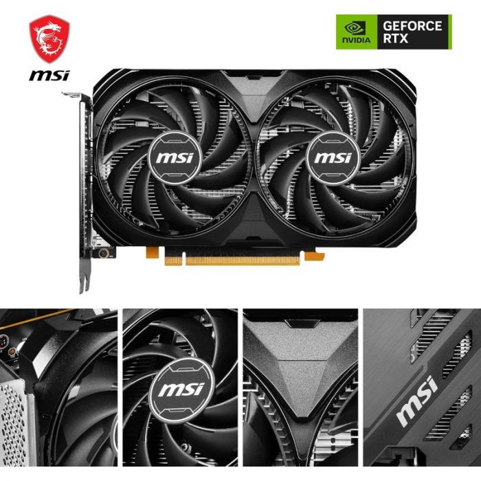 Tarjeta Gráfica MSI GeForce RTX 4060 8 GB GDDR6 - Imagen 8
