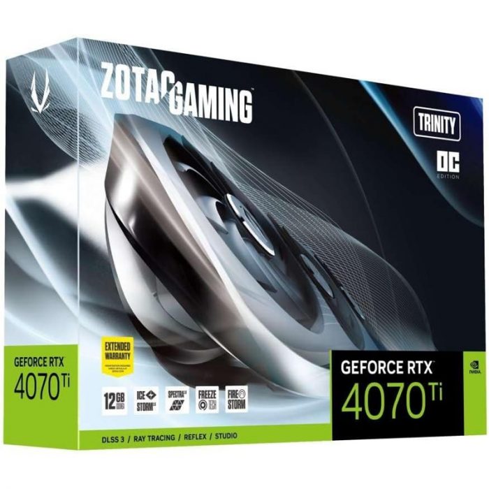 Tarjeta Gráfica ZOTAC RTX 4070 Ti Trinity OC 12 GB GDDR6X - Imagen 4