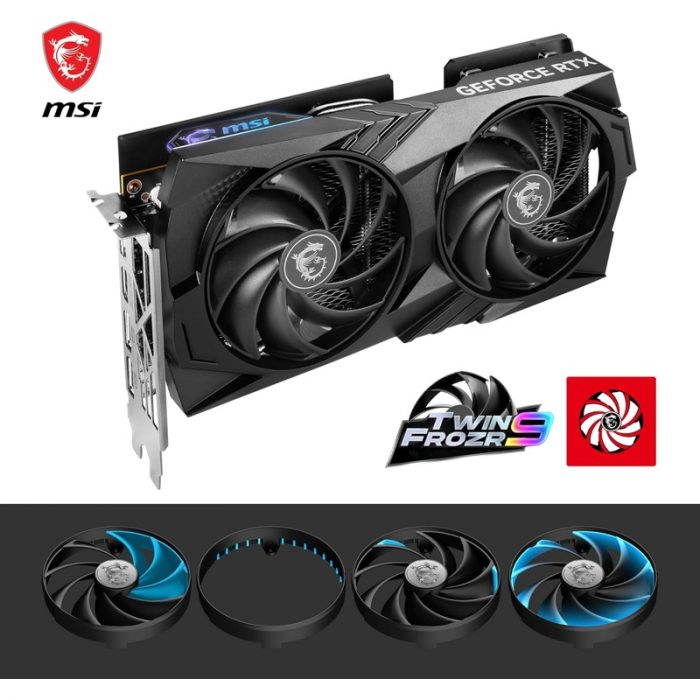 Tarjeta Gráfica MSI GeForce RTX 4060 8 GB GDDR6 - Imagen 2