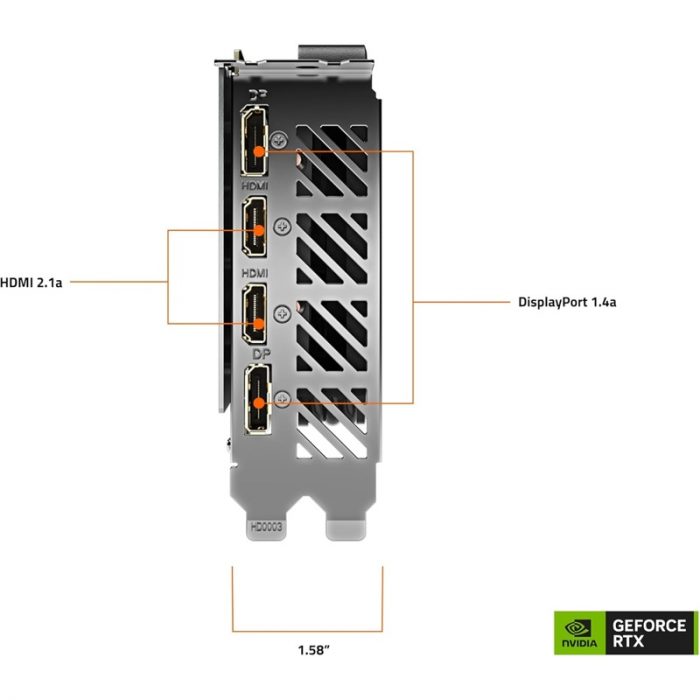 Tarjeta Gráfica Gigabyte GeForce RTX 4060 GAMING OC 8 GB GDDR6 - Imagen 5
