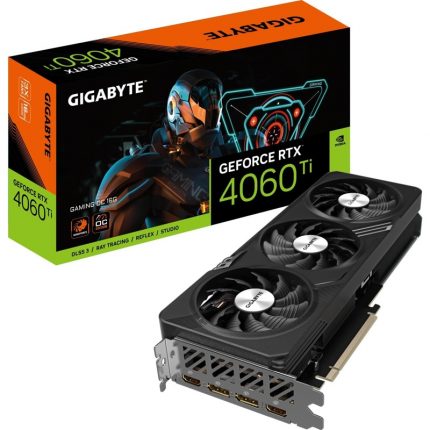 Tarjeta Gráfica Gigabyte RTX 4060 Ti GAMING OC 16 GB GDDR6 2595 MHz