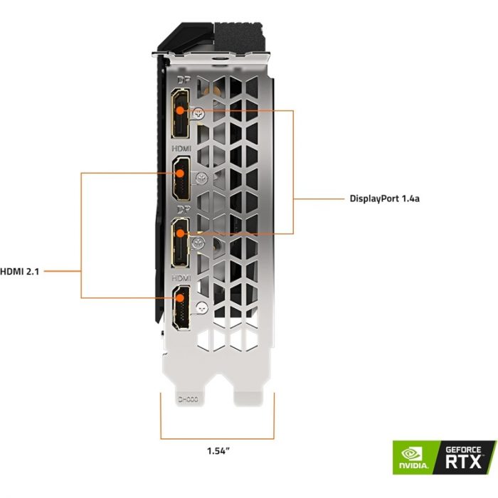 Tarjeta Gráfica Gigabyte RTX 3060 WINDFORCE OC 12 GB - Imagen 4