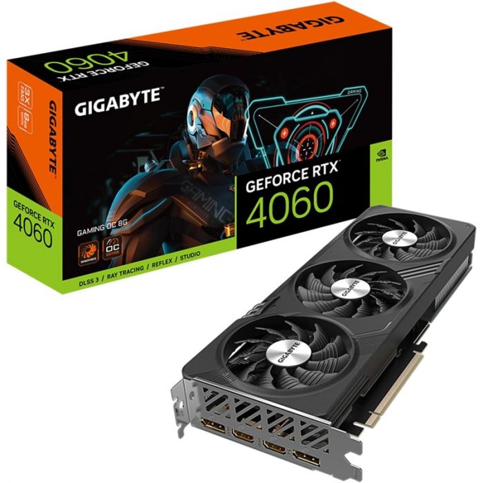 Tarjeta Gráfica Gigabyte GeForce RTX 4060 GAMING OC 8 GB GDDR6 - Imagen 1