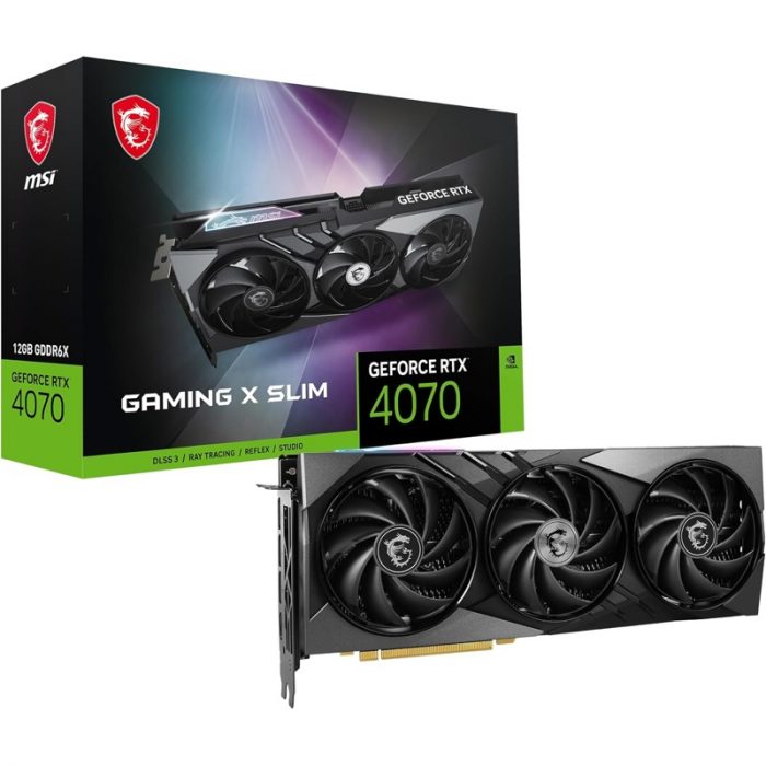 Tarjeta Gráfica MSI GeForce RTX 4070 12 GB - Imagen 1