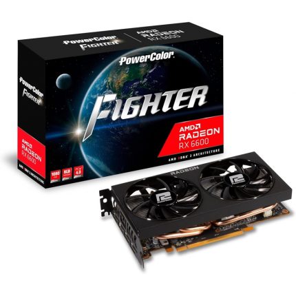 Tarjeta Gráfica PowerColor Radeon RX 6600 Fighter 8GB GDDR6