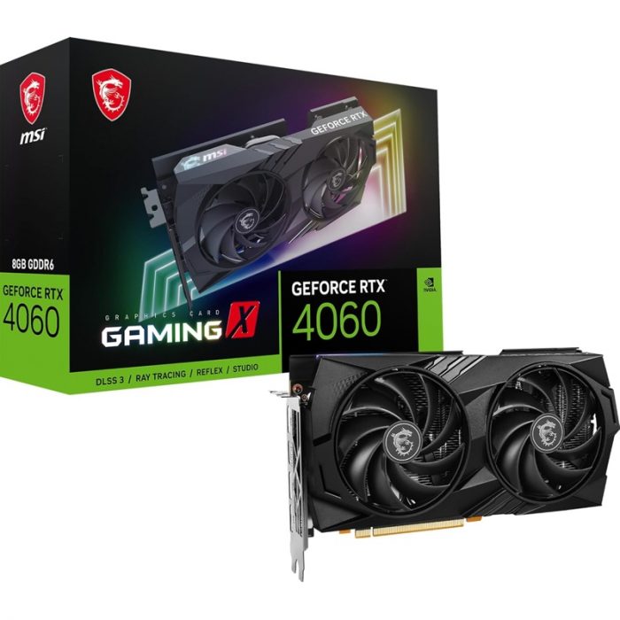 Tarjeta Gráfica MSI GeForce RTX 4060 8 GB GDDR6 - Imagen 1