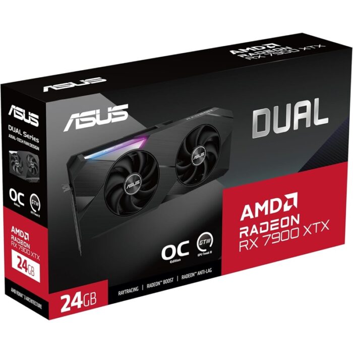 Tarjeta Gráfica Asus Dual RX 7900 XTX OC 24GB GDDR6 - Imagen 2