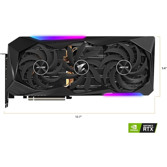 Tarjeta Gráfica Gigabyte AORUS RTX 3070 Ti Master 8GB GDDR6X - Imagen 2