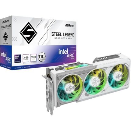Tarjeta Gráfica ASRock Arc B580 Steel Legend OC 12GB GDDR6