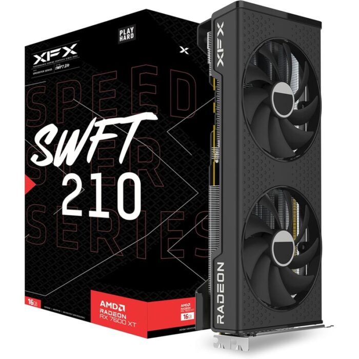 Tarjeta Gráfica XFX Speedster SWFT210 CORE RX 7600 XT - Imagen 1