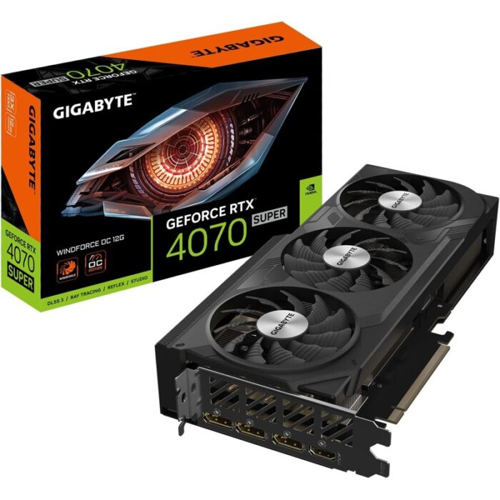 Tarjeta Gráfica GIGABYTE RTX 4070 Super WINDFORCE OC 12 GB GDDR6X - Imagen 1