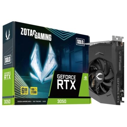 Tarjeta Gráfica Zotac GeForce RTX 3050 Solo 6GB GDDR6