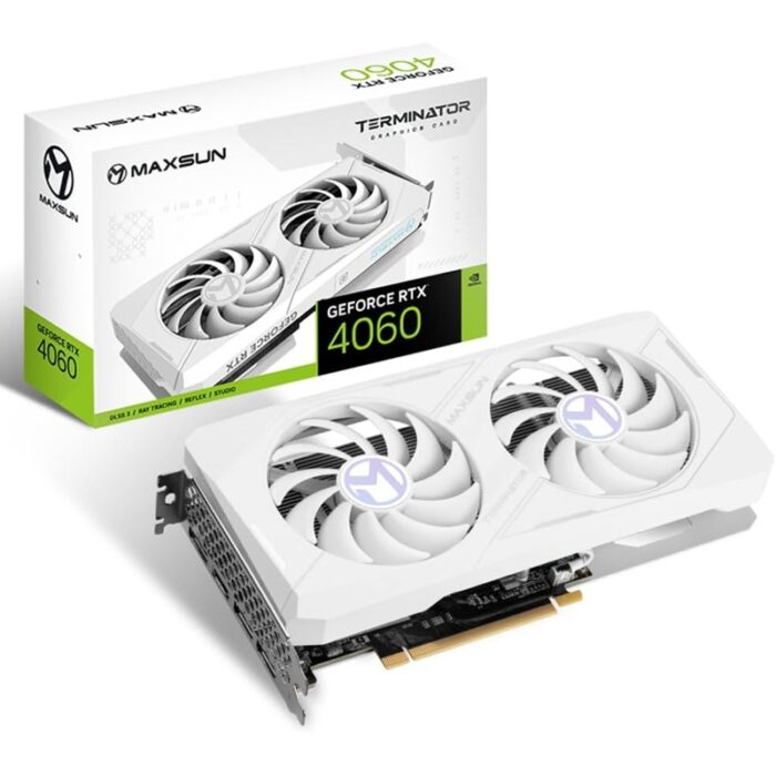 Tarjeta Gráfica MAXSUN GeForce RTX 4060 8 GB GDDR6 para Videojuegos - Imagen 1
