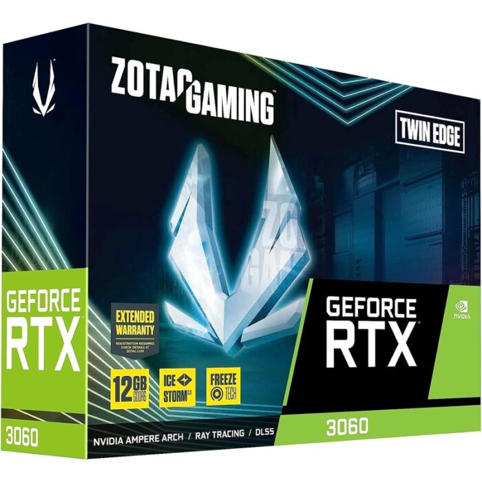 Tarjeta Gráfica ZOTAC GeForce RTX 3060 Twin Edge 12 GB GDDR6 para Juegos - Imagen 5